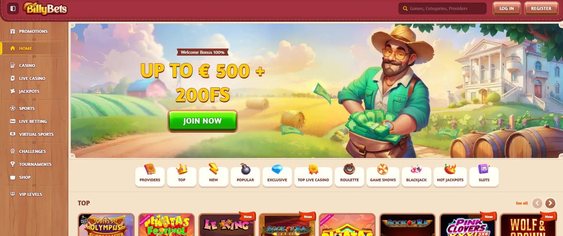 BillyBets Casino