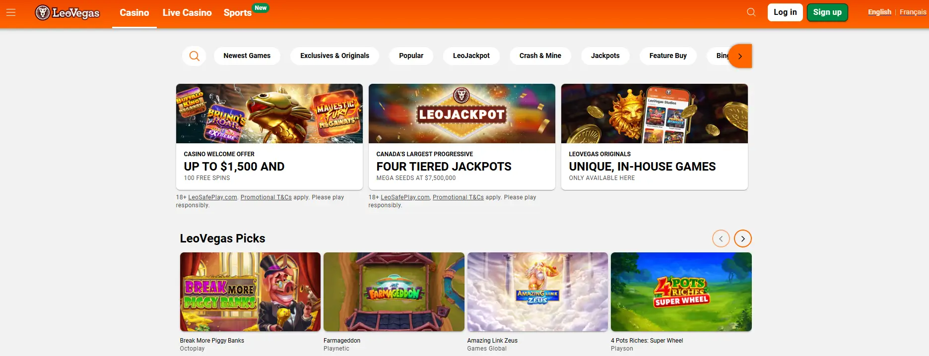 LeoVegas Casino